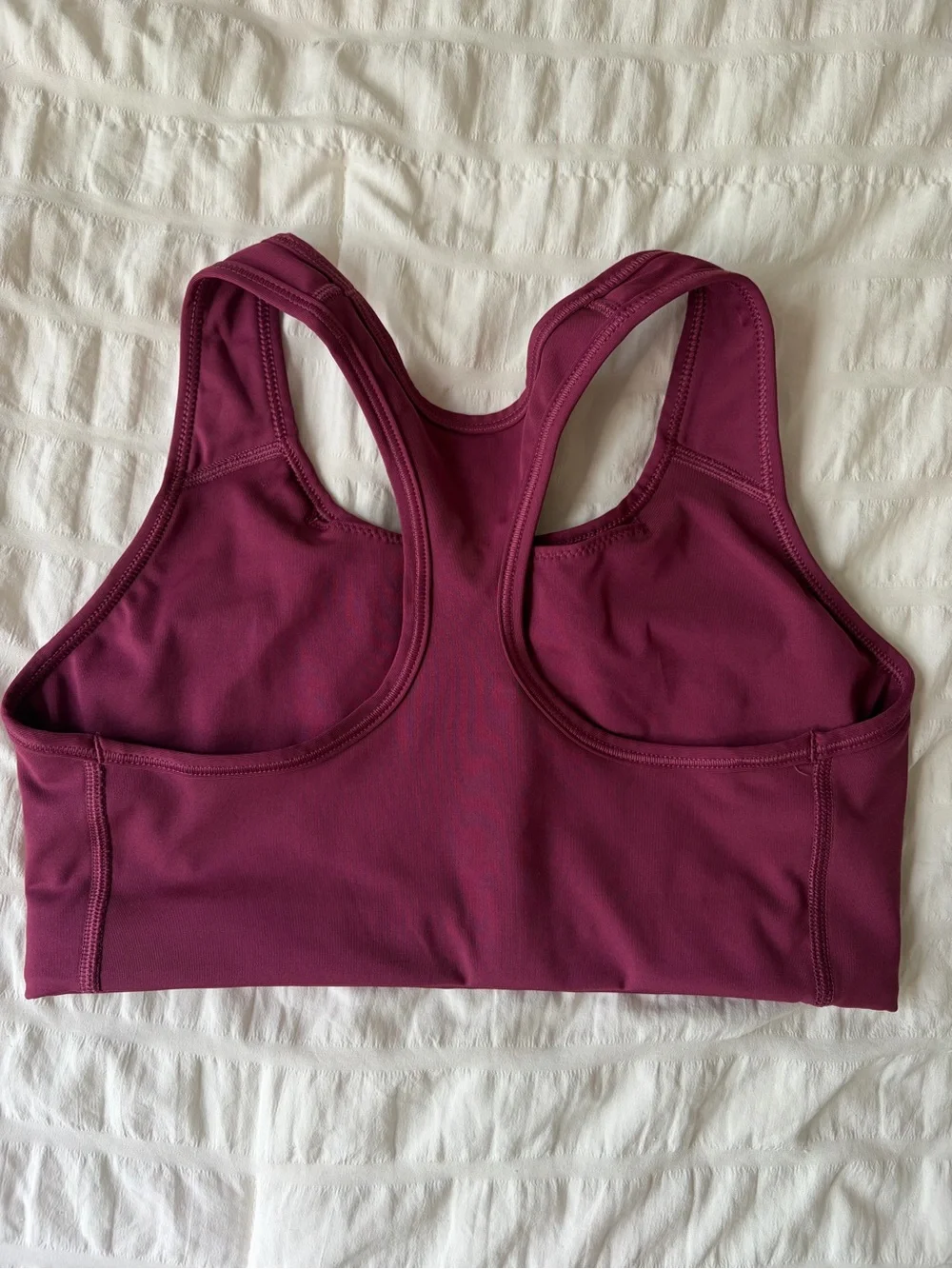Nike Women's Medium-Support Racerback Sports Bra - Plum